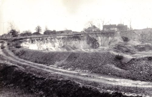 Stróża-Sachalin k. Wojciechówki, kopalnia wapienia, 1978 r.